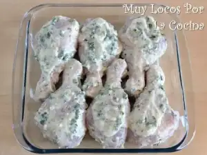 marinar pollo con salsa para alitas