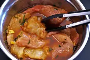 marinado de alimentos