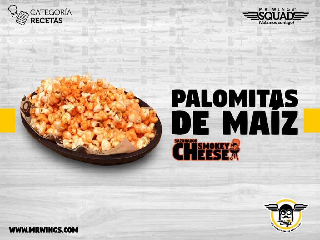 Portada de receta palomitas de maíz