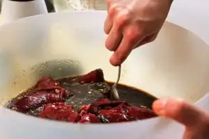 marinada de vino tinto para carne
